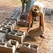 Chantier construction bâtiment scolaire.