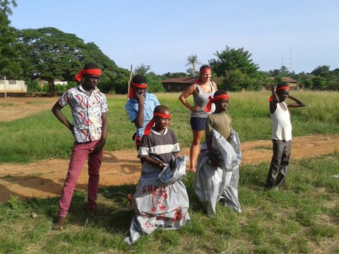 Camp chantier animation des enfants (atelier jeux plein air)